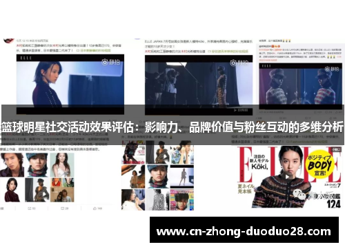 篮球明星社交活动效果评估：影响力、品牌价值与粉丝互动的多维分析